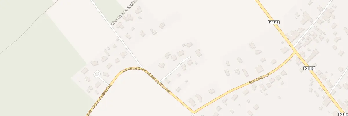 Plan du 1 Lot Les Ecureuils à Virelade