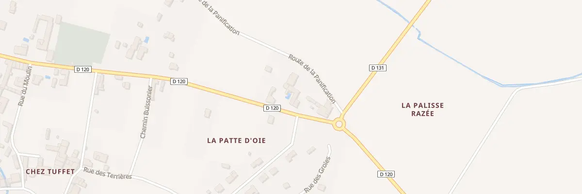 Plan du 57 Av de Saintonge à Migron