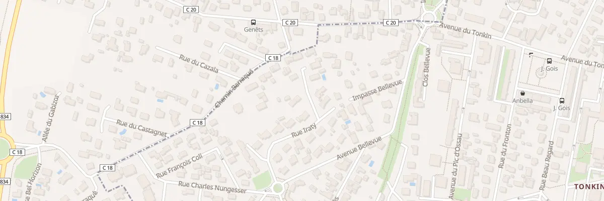 Plan du 27 Rue Iraty à Billère