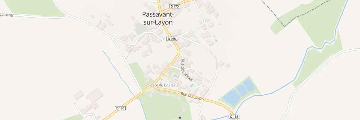 Plan du 9 Rue Palais de Justice à Passavant-sur-Layon