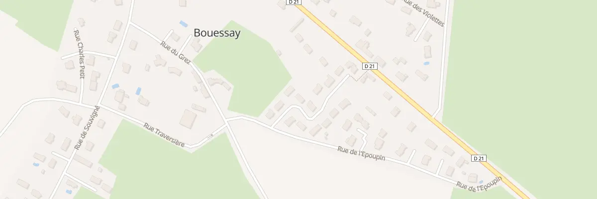 Plan du 8 All des Tilleuls à Bouessay