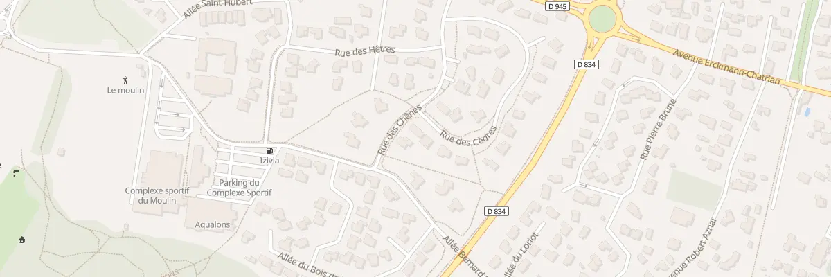 Plan du 33 Rue des Cèdres à Lons
