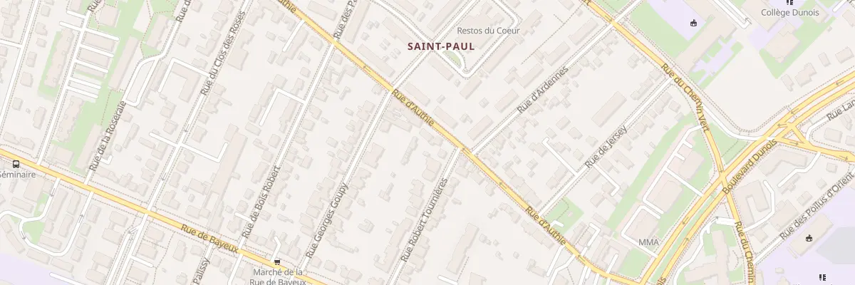 Plan du 51 Rue d’Authie à Caen