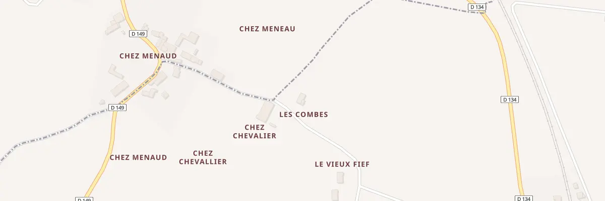 Plan du 1 Les Combes à Fontaines-d’Ozillac