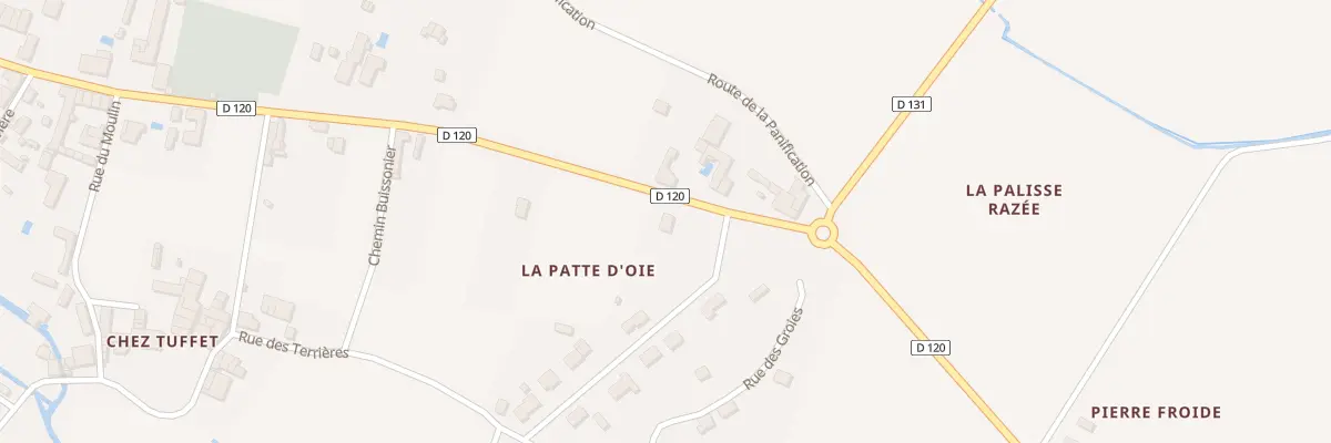 Plan du 68 Av de Saintonge à Migron