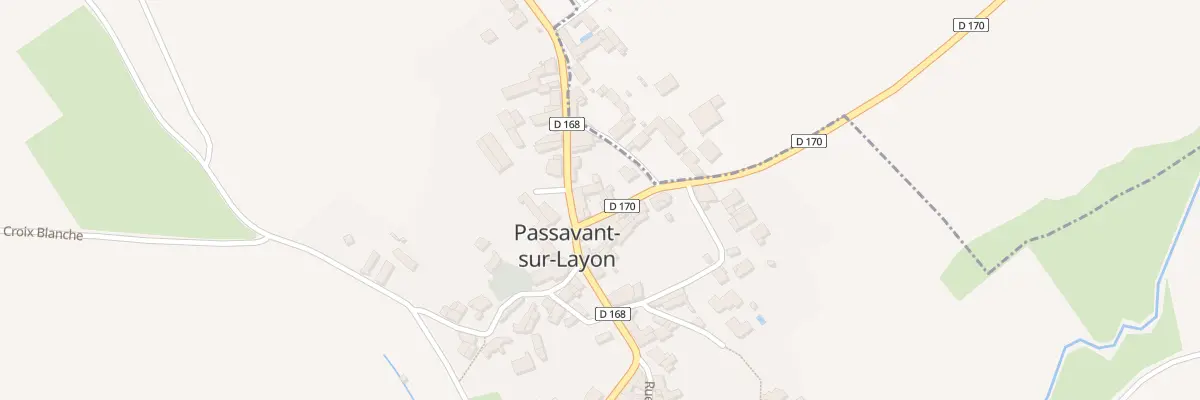 Plan du 1 Rue de la Fontaine à Passavant-sur-Layon