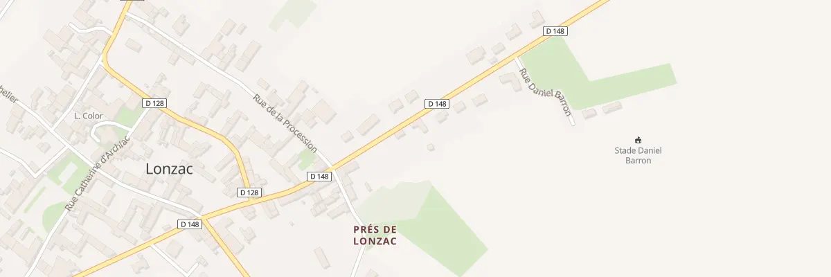 Plan du 14 Rue de la Salamandre à Lonzac