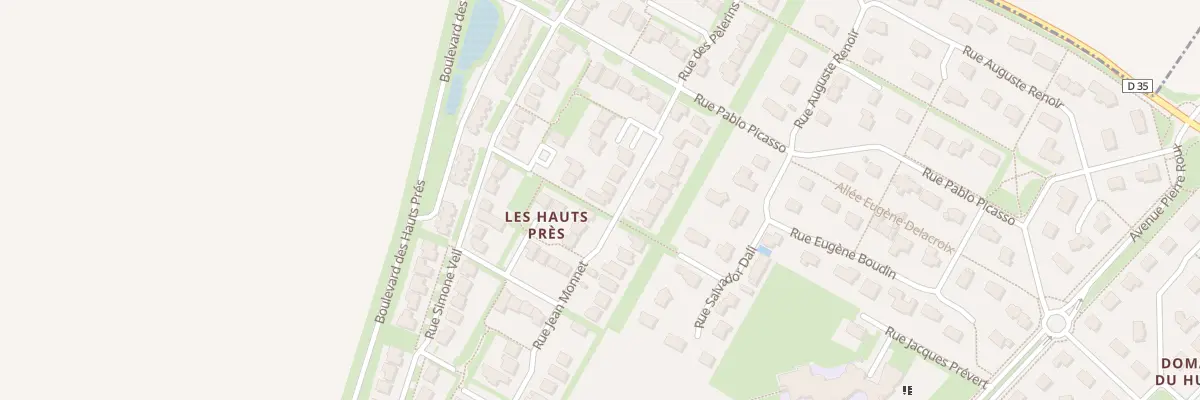 Plan du 8 Rue Jean Monnet à Douvres-la-Délivrande