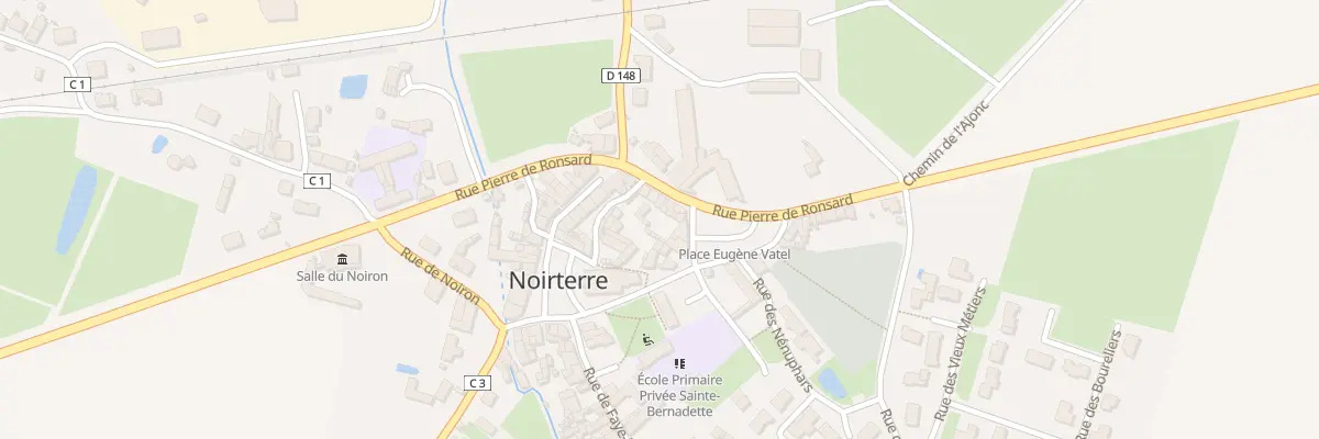 Plan du 38 Rue Pierre de Ronsard Noirterr à Bressuire