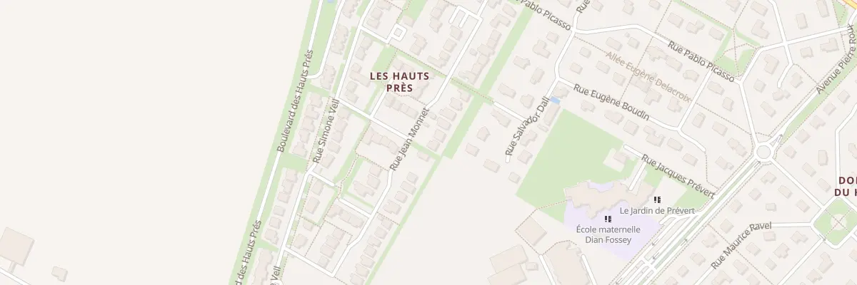 Plan du 27 Rue Jean Monnet à Douvres-la-Délivrande