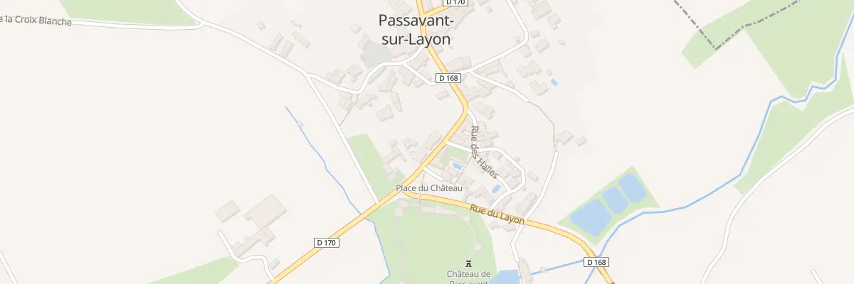Plan du 10 Rue Palais de Justice à Passavant-sur-Layon