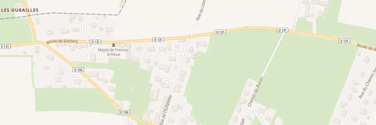 Plan du 19 Rue de l’Echelette à Fresney-le-Vieux
