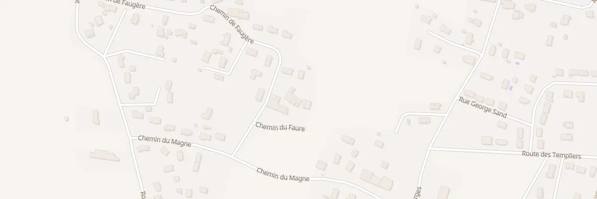Plan du 65 Che du Faure à La Lande-de-Fronsac
