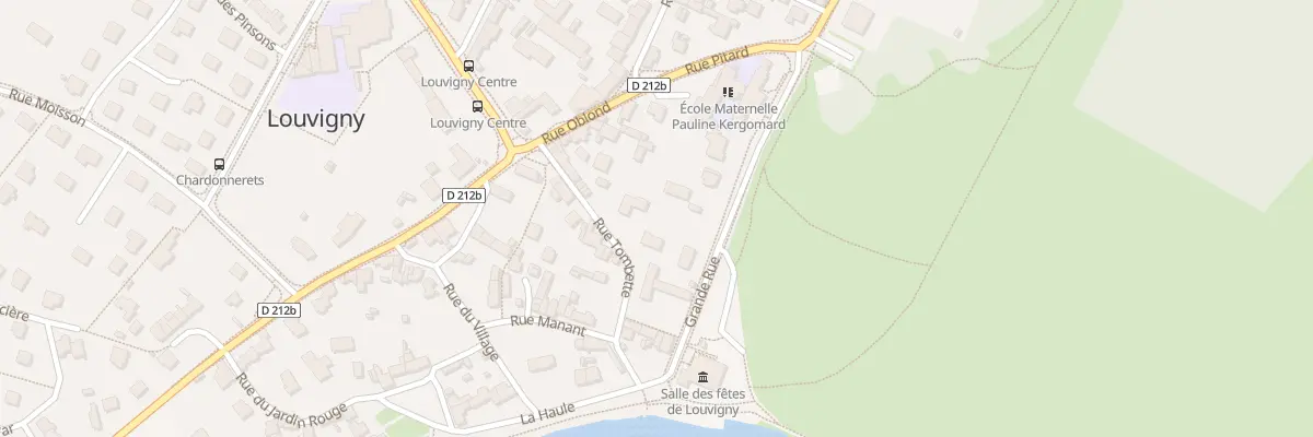 Plan du 7 Rue Grande Rue à Louvigny