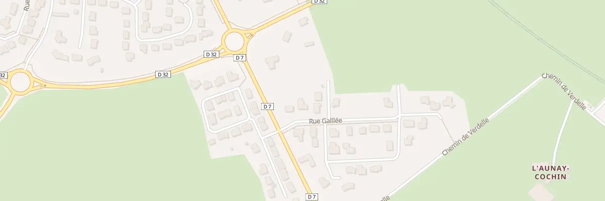 Plan du 3 Rue Galilée à Évron