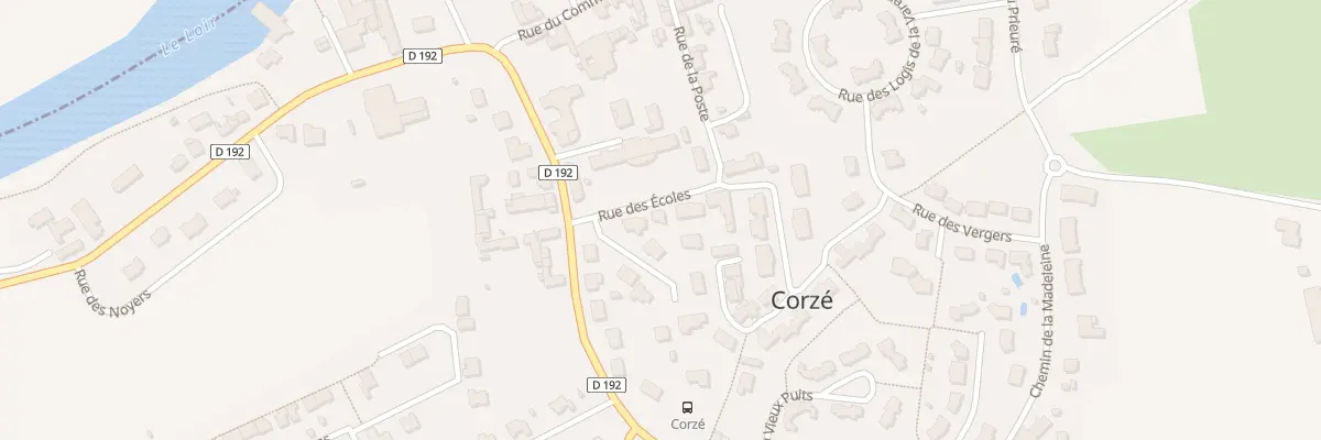 Plan du 3 Rue des Ecoles à Corzé