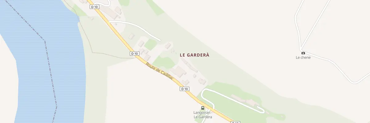 Plan du 185 Le Pied de la Coté à Langoiran