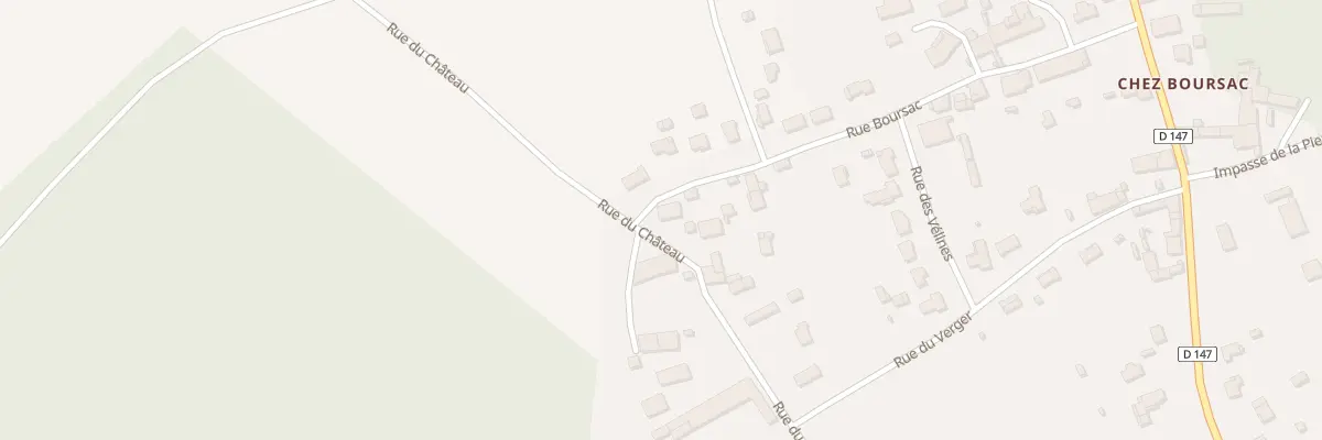 Plan du 62 Rue du Château à Ars