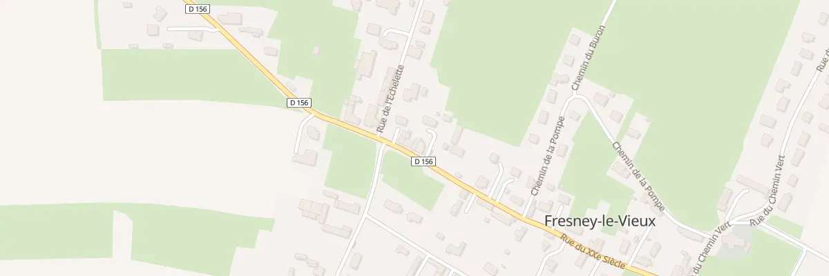Plan du 40 Rue 20eme Siecle à Fresney-le-Vieux