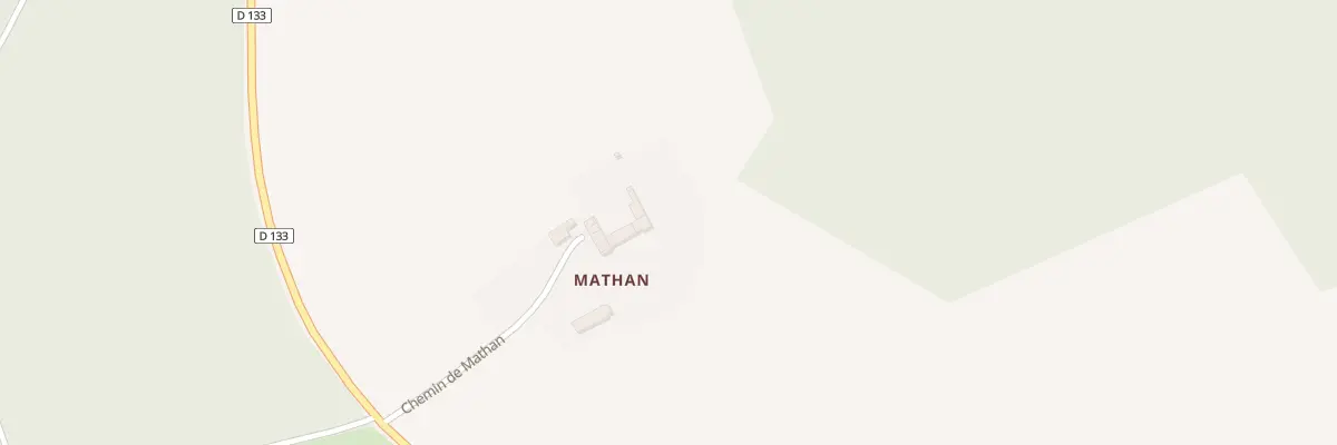 Plan du 8 Che de Mathan à Pierrefitte-en-Cinglais