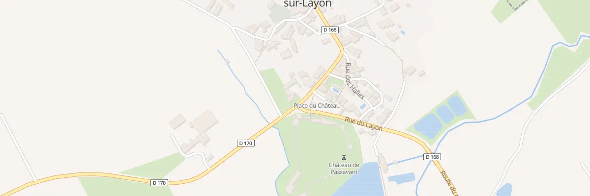 Plan du 18 Rue Palais de Justice à Passavant-sur-Layon