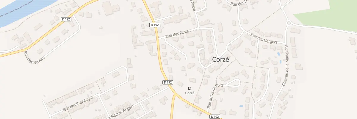 Plan du 3 Rue C V Girardeau à Corzé
