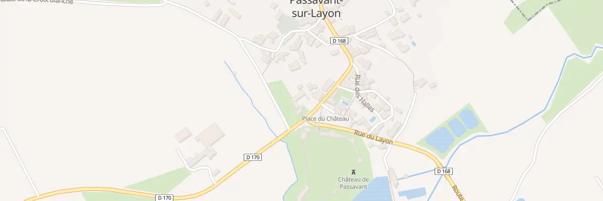 Plan du 16 Rue Palais de Justice à Passavant-sur-Layon