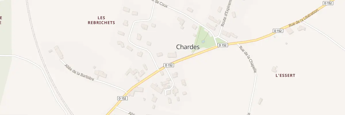 Plan du 55 Rue de la Libération à Montendre