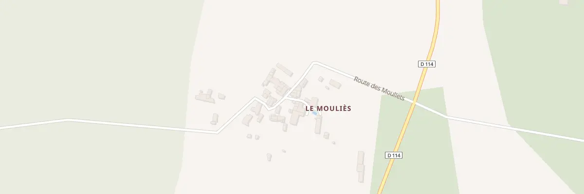 Plan du 7 Les Moulies à Budos