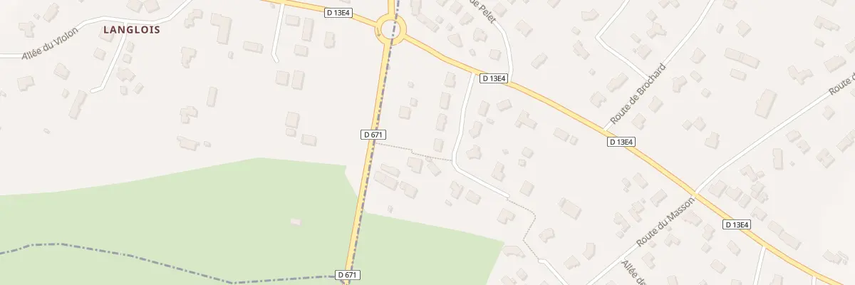 Plan du 4 Lot l’Enclos du Pommier à Loupes
