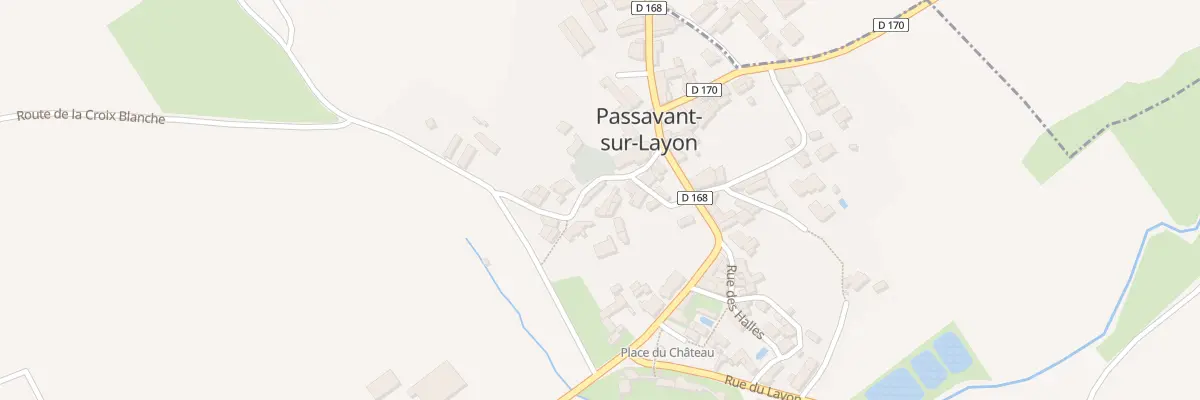 Plan du 1 Rue de la Pichoterie à Passavant-sur-Layon