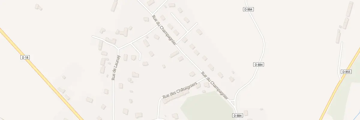 Plan du 7 Rue du Champagnier aux Monts d’Andaine