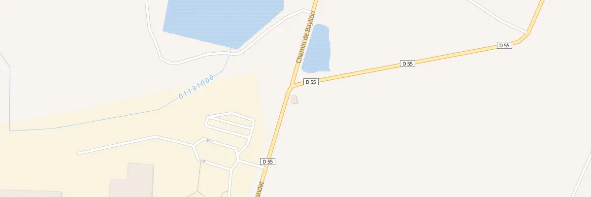 Plan du 372 Rte de Castandet à Bordères-et-Lamensans