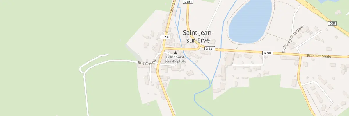 Plan du 7 Rue de la Poterie à Blandouet-Saint Jean