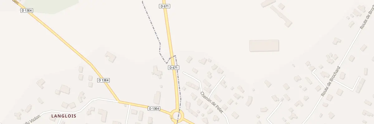 Plan du 3 Lartigue à Loupes