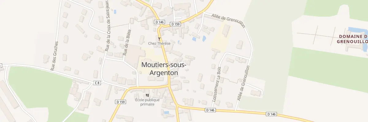 Plan du 7 Imp de la Chapelle Moutiers à Argentonnay