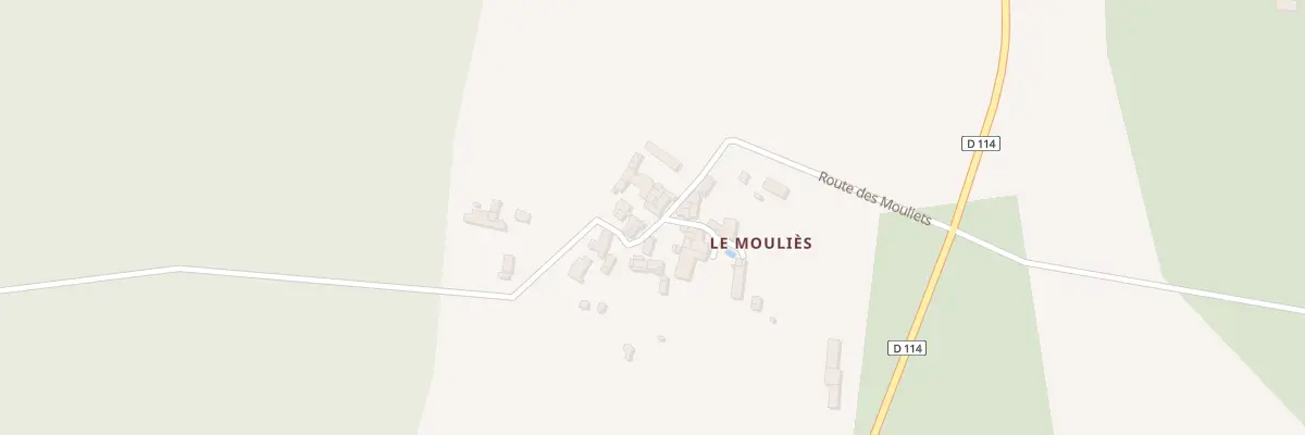Plan du 4 Les Moulies à Budos