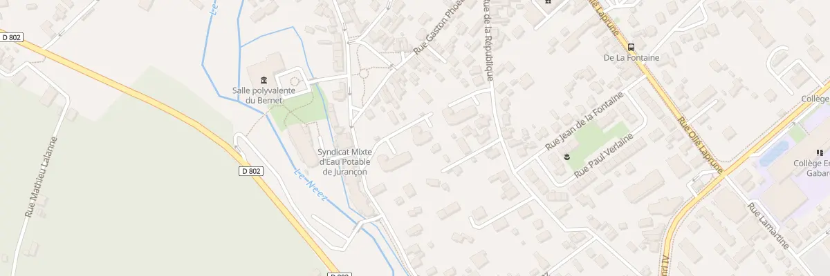 Plan du 41 Rue de la République à Jurançon