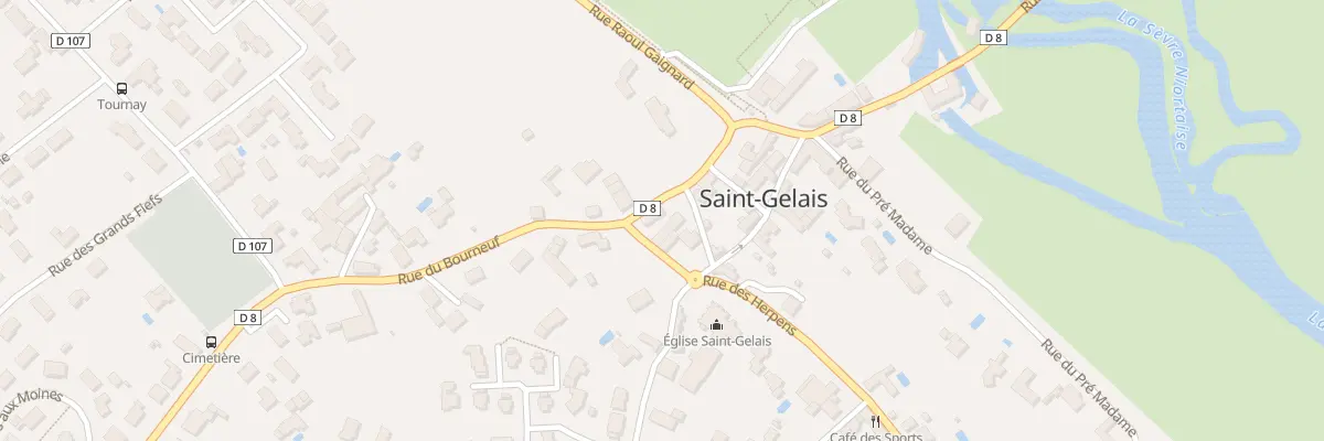Plan du 5 Rue des Herpens à Saint-Gelais