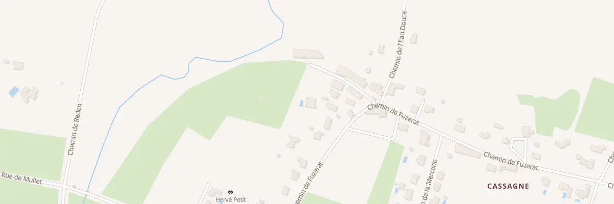 Plan du 7B Fuserat-Nord à Val de Virvée