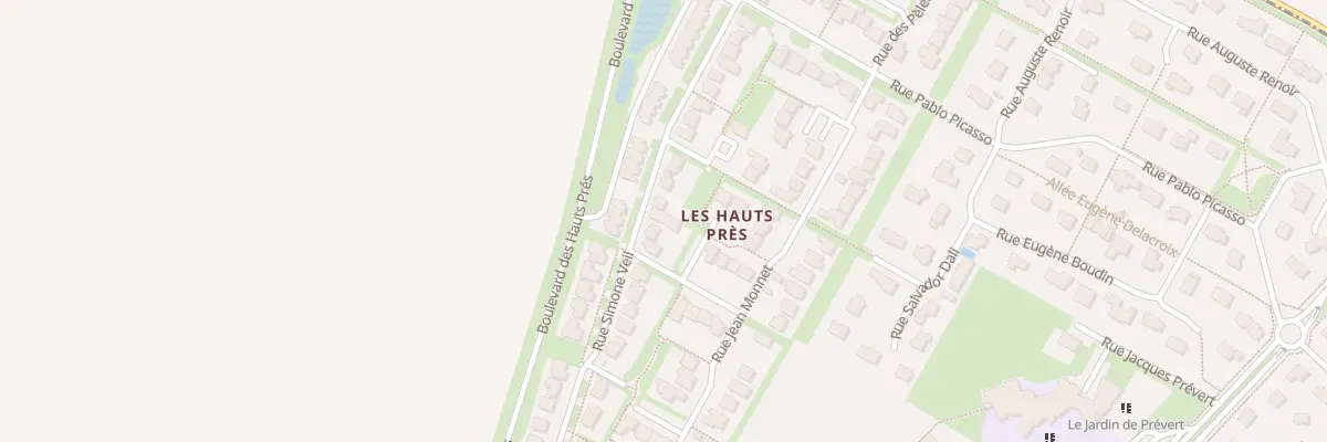 Plan du 25 Rue Simone Veil à Douvres-la-Délivrande
