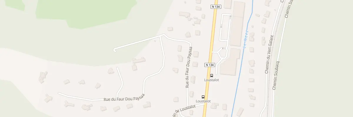 Plan du 8 Rue du Faur Dou Paysaa à Jurançon