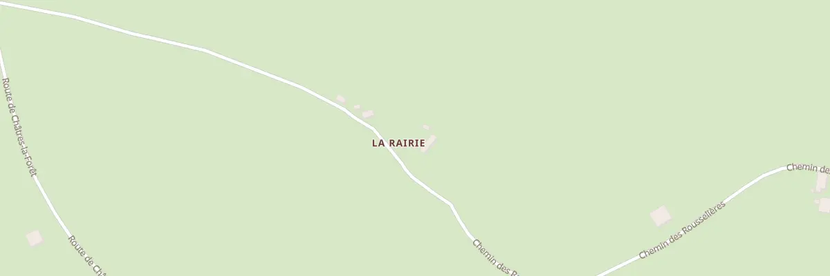 Plan du 220 Che des Rairies à Sainte-Suzanne-et-Chammes