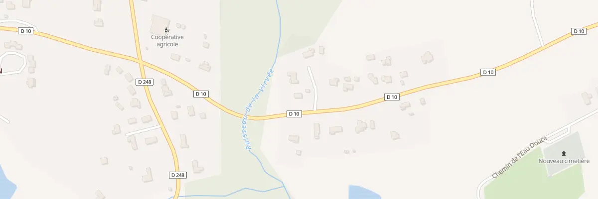 Plan du 3 Av de la République à Val de Virvée
