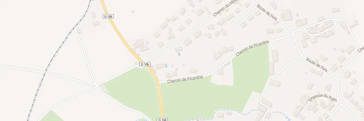 Plan du 235 Che du Moulin à Juscorps