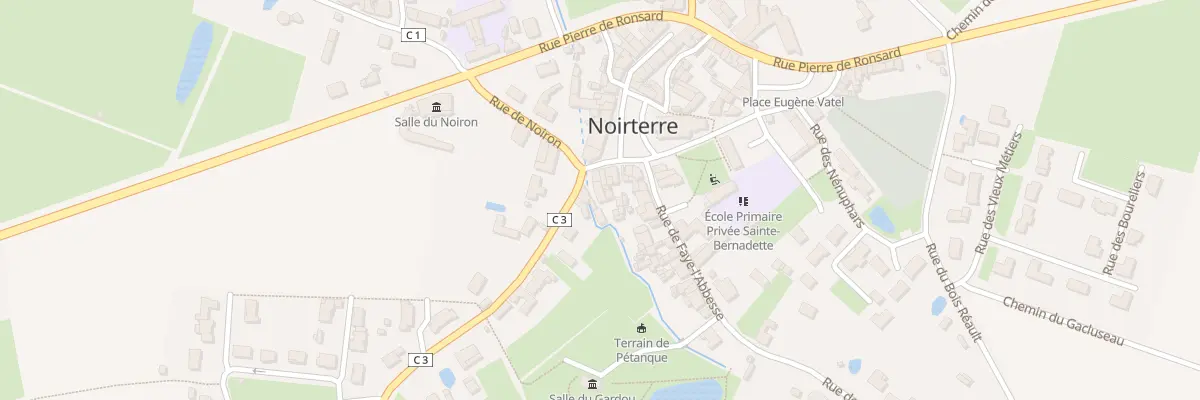 Plan du 3 Rue de Saint Sauveur Noirterre à Bressuire