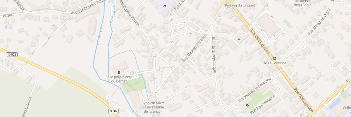 Plan du 4 Pl du Bernet à Jurançon