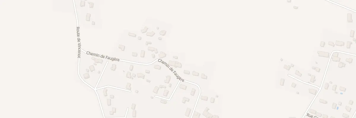 Plan du 310 Che de Faugere à La Lande-de-Fronsac