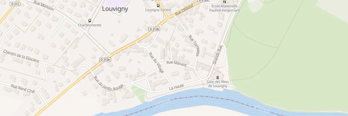 Plan du 2 Cour Manant à Louvigny