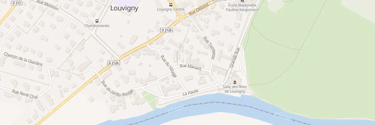 Plan du 12 Rue Manant à Louvigny